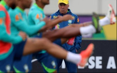 Brasil enfrenta Equador na estreia do italiano Carlo Ancelotti